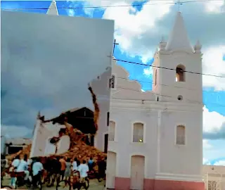 28 anos da queda de parte da Igreja Matriz de São Sebastião em Ouricuri